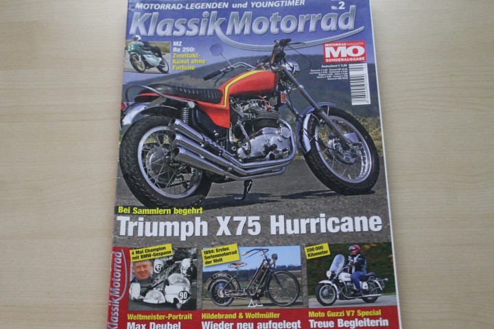 Deckblatt MO Klassik Motorrad (02/2008)